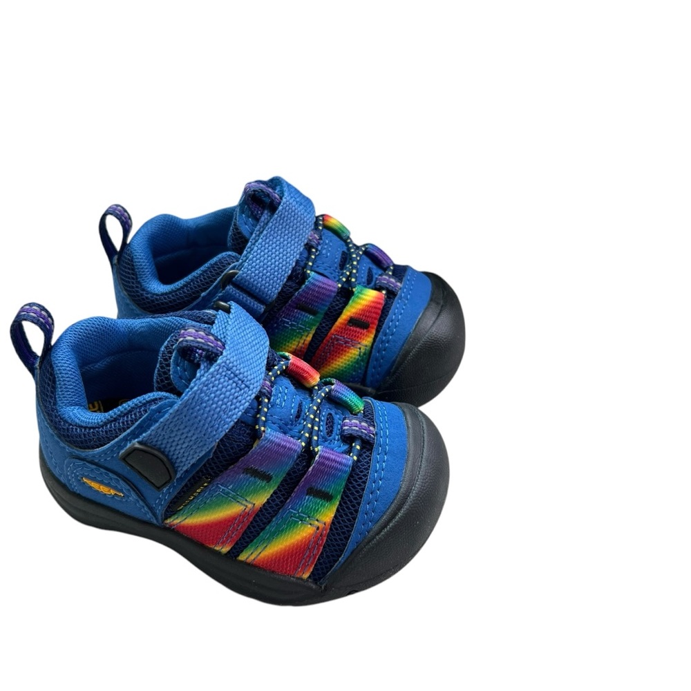 Keen Newport H2 Bright Cobalt Blue Rainbow Sandals - Picture 3 of 13